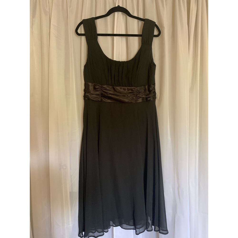 Black Empire Waist Dress